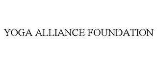 YOGA ALLIANCE FOUNDATION