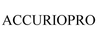 ACCURIOPRO