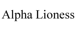ALPHA LIONESS