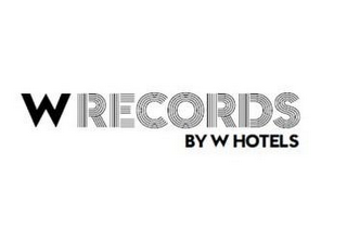 W RECORDS BY W HOTELS