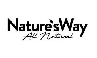 NATURE'S WAY ALL NATURAL