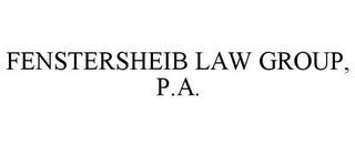 FENSTERSHEIB LAW GROUP, P.A.