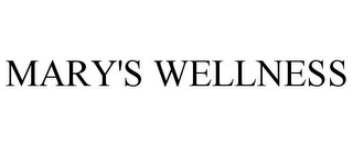 MARY'S WELLNESS