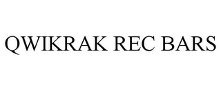 QWIKRAK REC BARS