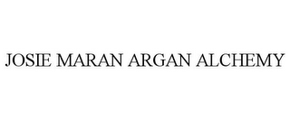 JOSIE MARAN ARGAN ALCHEMY