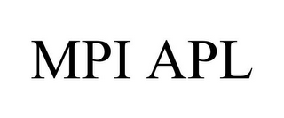 MPI APL