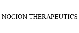 NOCION THERAPEUTICS