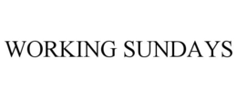 Working Sundays, LLC