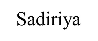 SADIRIYA
