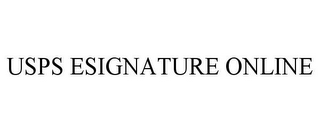 USPS ESIGNATURE ONLINE