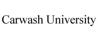 CARWASH UNIVERSITY