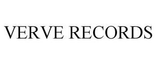 VERVE RECORDS