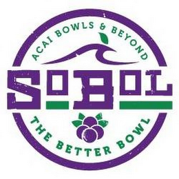 ACAI BOWLS & BEYOND SOBOL THE BETTER BOWL