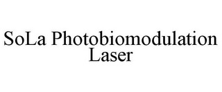 SOLA PHOTOBIOMODULATION LASER