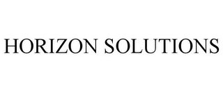 HORIZON SOLUTIONS