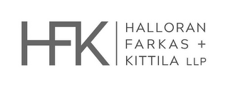 HFK HALLORAN FARKAS + KITTILA LLP