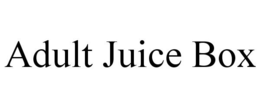 ADULT JUICE BOX