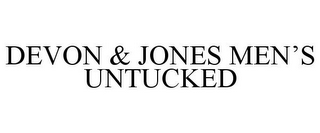 DEVON & JONES MEN'S UNTUCKED