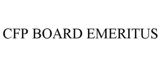 CFP BOARD EMERITUS