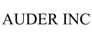 AUDER INC