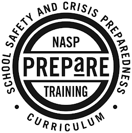 SCHOOL SAFETY AND CRISIS PREPARDNESS · CURRICULUM · NASP PREPARE TRAINING