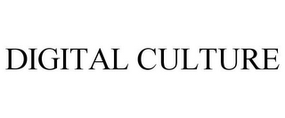 DIGITAL CULTURE