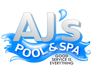 AJ'S POOL & SPA LLC GOOD SERVICE IS EVERYTHING