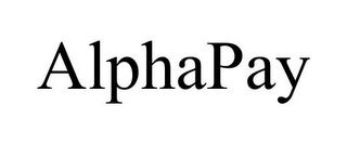 ALPHAPAY