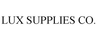 LUX SUPPLIES CO.