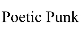 POETIC PUNK
