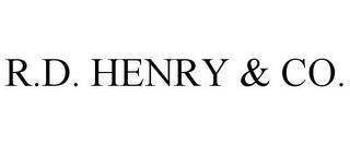 R.D. HENRY & CO.