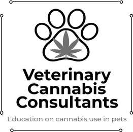 VETERINARY CANNABIS CONSULTANTS EDUCATION ON CANNABIS USE IN PETS