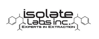 ISOLATE LABS INC. EXPERTS IN EXTRACTION