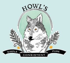 HOWL'S SIMPLE CONSISTENT PURE