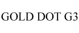 GOLD DOT G3