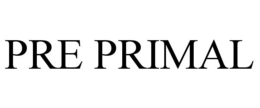 PRE PRIMAL