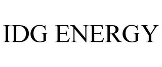 IDG ENERGY