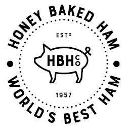 ·HONEY BAKED HAM· WORLD'S BEST HAM EST 1957 HBH CO