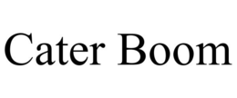 CATER BOOM