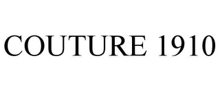 COUTURE 1910