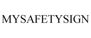 MYSAFETYSIGN