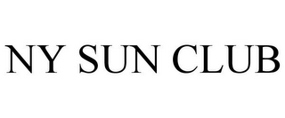 NY SUN CLUB