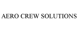 AERO CREW SOLUTIONS