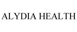 ALYDIA HEALTH