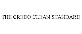 THE CREDO CLEAN STANDARD