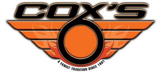 COX'S A FAMILY TRADITION SINCE 1961