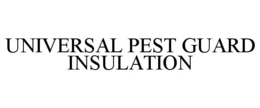 UNIVERSAL PEST GUARD INSULATION