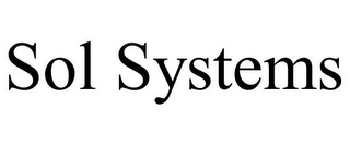 SOL SYSTEMS