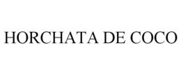 HORCHATA DE COCO