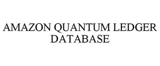 AMAZON QUANTUM LEDGER DATABASE